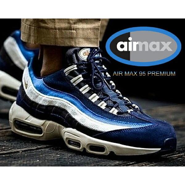 ナイキ Nike エアマックス 95 プレミアム Nike Air Max 95 Premium Blackend Blue Camper Green スニーカー メンズ エア マックス 95 404 Ltd Online 通販 Yahoo ショッピング