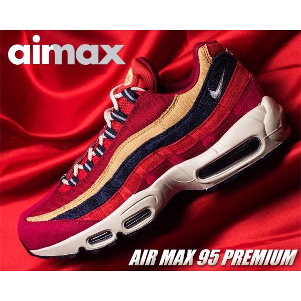 NIKE ナイキ エアマックス 95 プレミアム AIR MAX PREMIUM red NIKE ナイキ エアマックス 95 プレミアム AIR MAX PREMIUM red