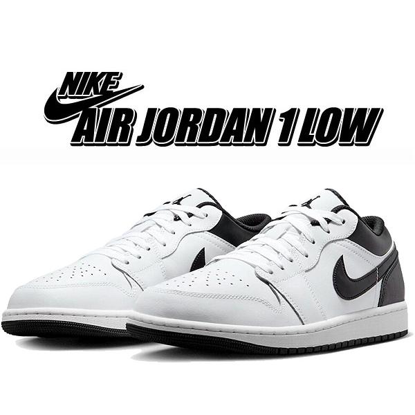 ナイキ エアジョーダン 1 ロー NIKE AIR JORDAN 1 LOW white/black-wht 