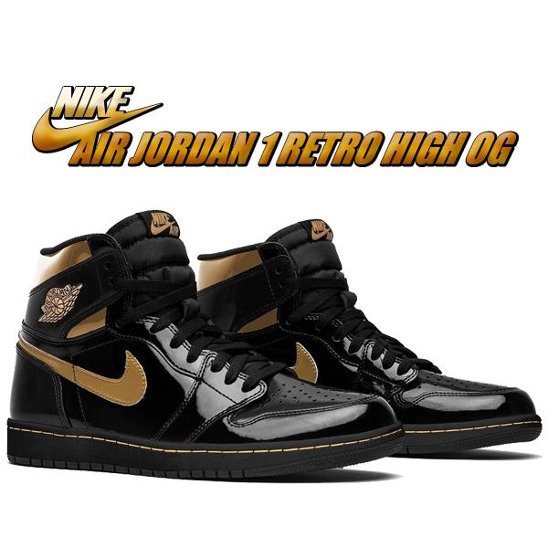 jordan 1 retro black metallic gold