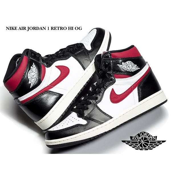 jordan 1 black sail white gym red