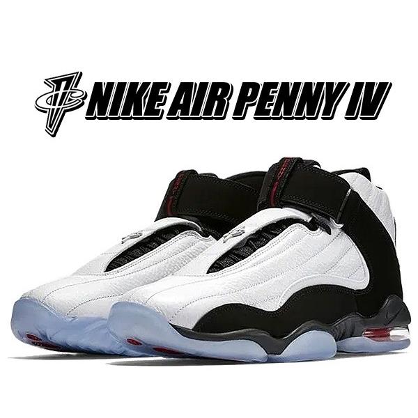 NIKE ナイキ エア ペニー 4 AIR PENNY IV white/black-true red NIKE ナイキ エア ペニー 4 AIR PENNY IV white/black-true red