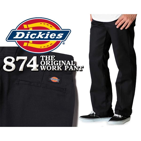 Dickies 874 Original Fit パンツ ブラック Dickies Original Fit Work Pants 874 Black – HiPOP Fashion