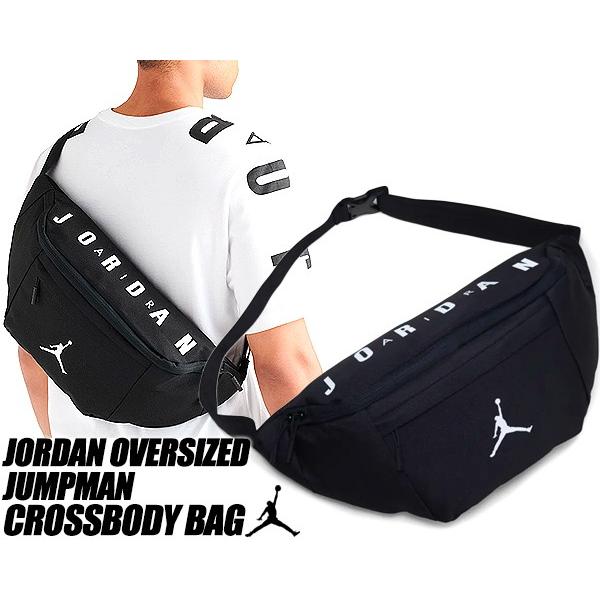 jordan oversized jumpman crossbody bag