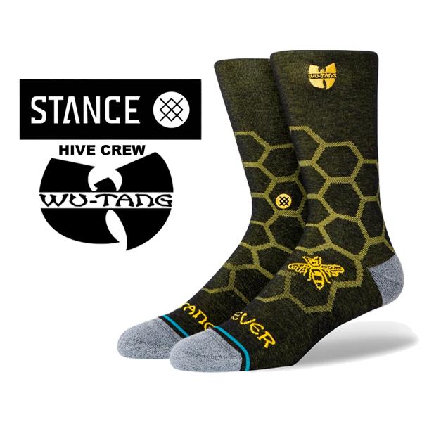 スタンスソックス ウータン クラン Stance Hive Crew Black A545chiv Blk Wu Tang Clan ウータン クラン コラボモデル ブラック 靴下 ハイソックス A545chiv Blk Ltd Online 通販 Yahoo ショッピング