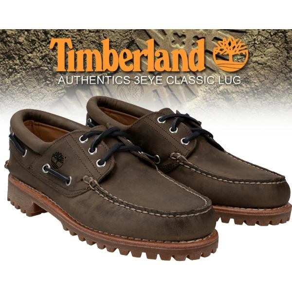 ティンバーランド 3アイレット Timberland 3EYE CLASSIC LUG OLIVE 