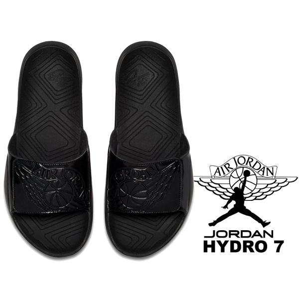 27cm:,　新品ナイキジョーダンハイドロ7 Jordan ナイキ ジョーダン ハイドロ 7 NIKE JORDAN HYDRO black/black