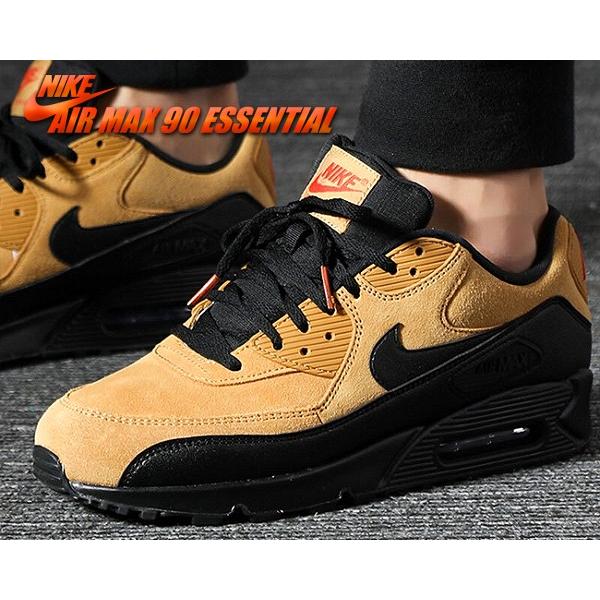 air max 90 wheat black