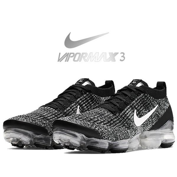 vapormax flyknit 3 black white