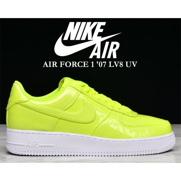 ナイキ エアフォース 1 ロー UV NIKE AIR FORCE 1 '07 LV8 UV volt