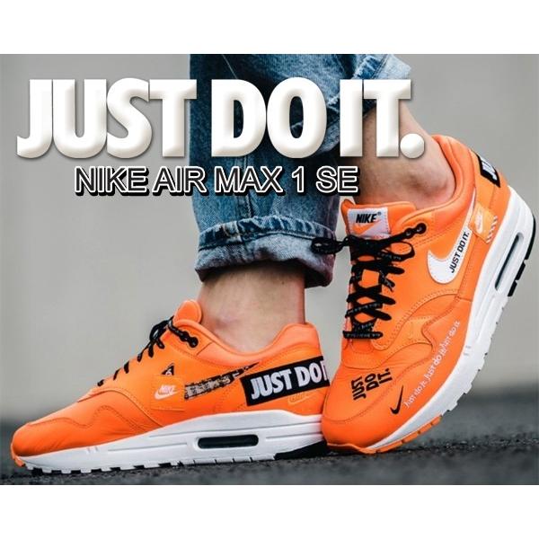 Nike air max 1 orange mens sale