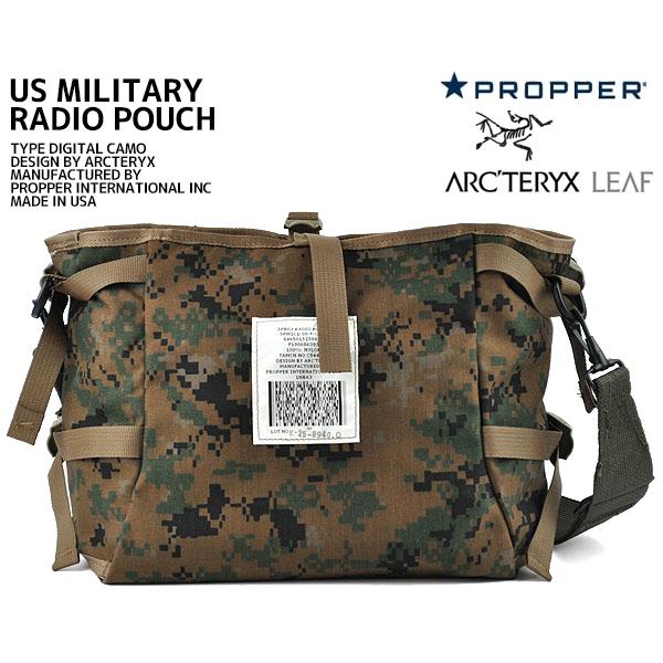 USミリタリー ラジオポーチ MILITARY RADIO POUCH TYPE DIGITAL CAMO 