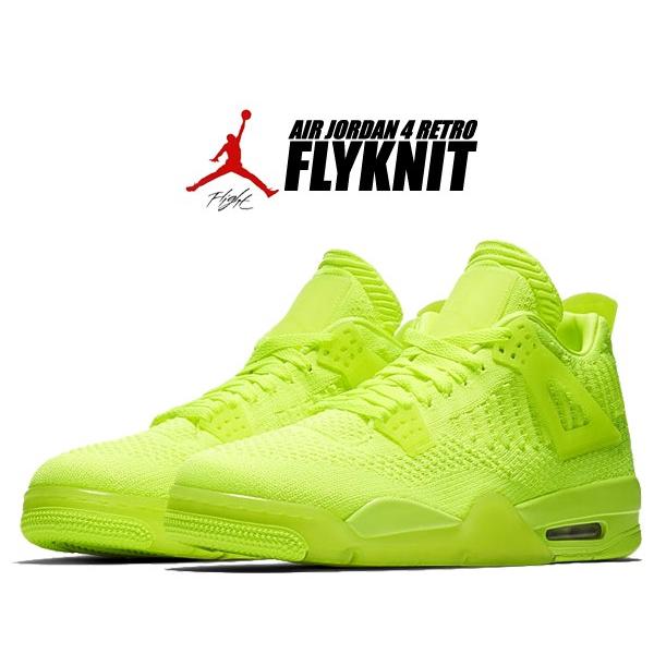 jordan 4 retro flyknit volt