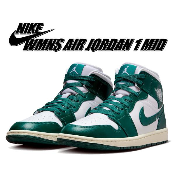エア ジョーダン 1 ナイキ ウィメンズ エアジョーダン ミッド ホワイト