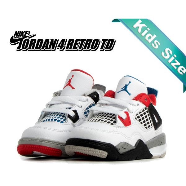 Jordan ナイキ ジョーダン 4 トドラー NIKE JORDAN RETRO (TD) WHAT 