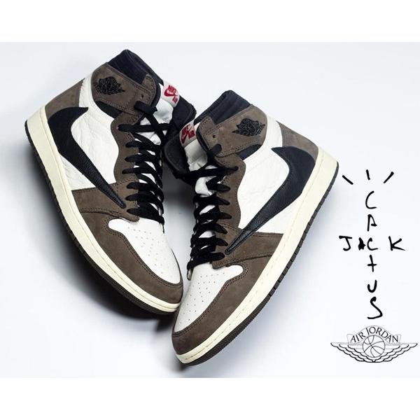 ナイキ エアジョーダン 1 ハイ トラビス・スコット NIKE AIR JORDAN 1 HI OG TRAVIS SCOTT SP  sail/black-dark mocha cd4487-100 スニーカー AJ1 cactus jack :cd4487-100:LTD  Online - 通販 - Yahoo!ショッピング