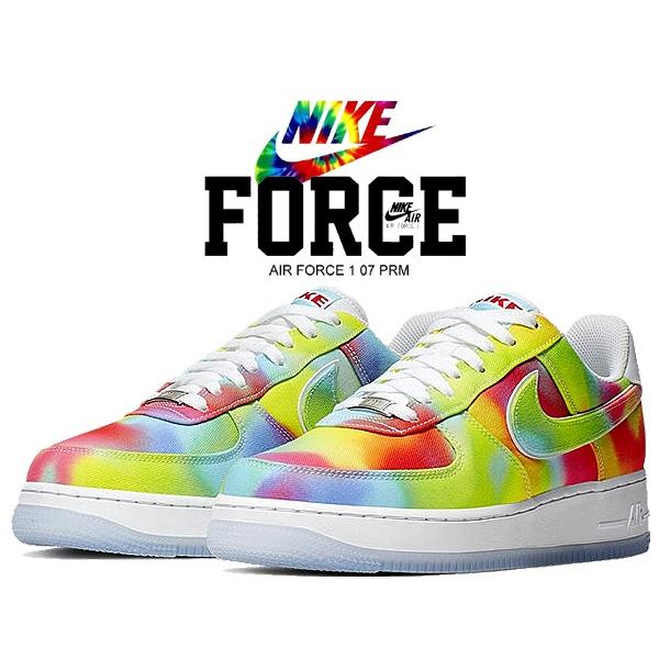 ナイキ エアフォース 1 07 プレミアム NIKE AIR FORCE 1 07 PRM TIE DYE CHICAGO  white/multi-color SUMMER OF PEACE スニーカー AF1 タイダイ シカゴ