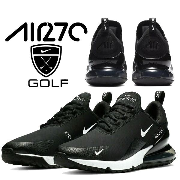 ナイキ エア マックス 270 ゴルフ ブラック ホワイト ホットパンチ NIKE AIR MAX 270 GOLF blk/wht-hot punch ck6483-001