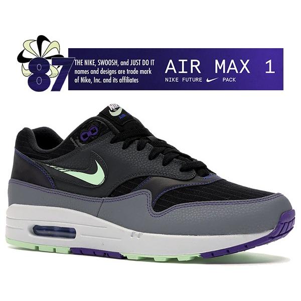 air max 1 black grey