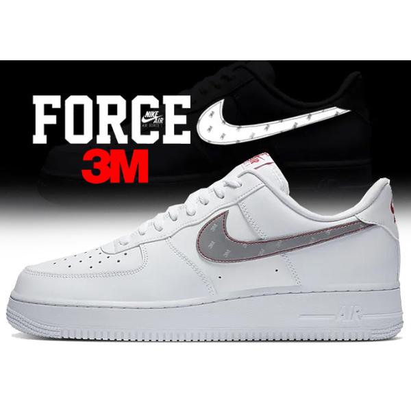 NIKE ナイキ エア フォース 1 07 スリーエム AIR FORCE 3M white