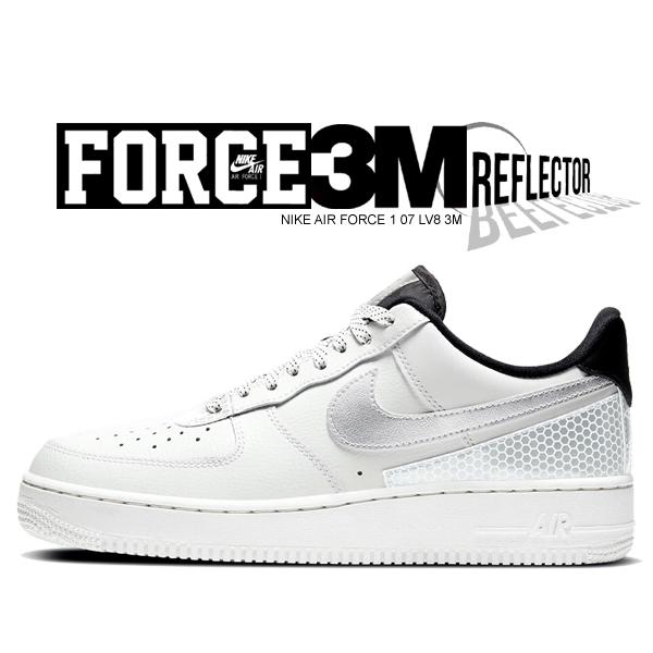 ナイキ エア フォース 1 07 エレベイト スリーエム Nike Air Force 1 07 Lv8 3m Summit White Summit Wht Ct2299 100 ホワイト ブラック リフレクター 反射 Ct2299 100 Ltd Online 通販 Yahoo ショッピング