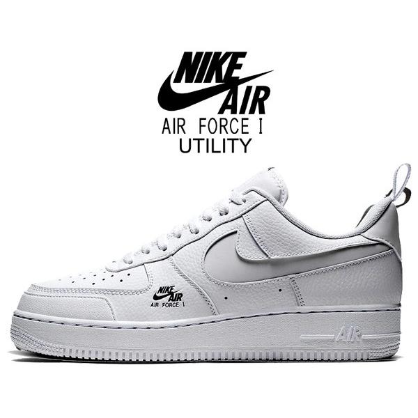 ナイキ エアフォース 1 エレベイト ユーティリティ NIKE AIR FORCE 1 LV8 UTILITY white/white-grey  fog-black cv3039-100 スニーカー ホワイト リフレクター :cv3039-100:LTD Online - 通販 -  Yahoo!ショッピング