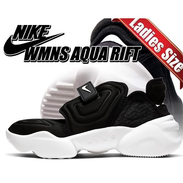 ナイキ ウィメンズ エア アクア リフト Nike Wmns Aqua Rift Black White White Cw7164 001 スニーカー ブラック レディース 厚底 足袋 Cw7164 001 Ltd Online 通販 Yahoo ショッピング