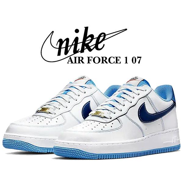 ナイキ エアフォース 1 07 NIKE AIR FORCE 1 07 white/deep royal blue