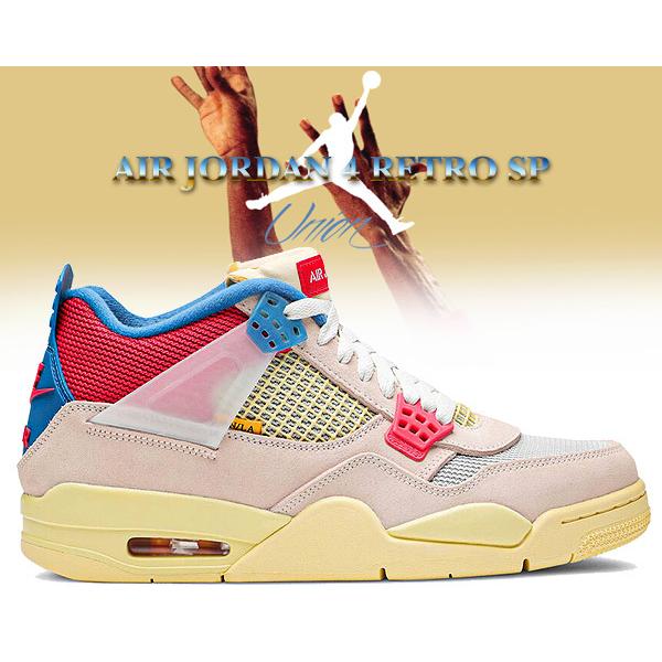 ナイキ エアジョーダン 4 レトロ ユニオン NIKE AIR JORDAN 4 RETRO SP