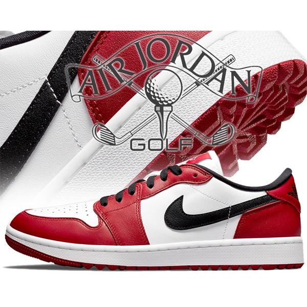 ナイキ エアジョーダン 1 ロー ゴルフ NIKE AIR JORDAN 1 LOW GOLF CHICAGO varsity  red/black-white dd9315-600 ゴルフシューズ AJ1 ローカット シカゴ BULLS