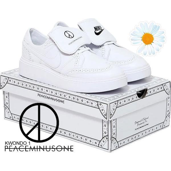 ナイキ クウォンド 1 ピースマイナスワン NIKE KWONDO 1/PEACEMINUSONE G-DRAGON white/white-wht  dh2482-100 ホワイト スニーカー G-DRAGON