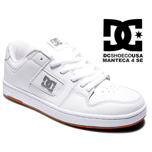 (取寄) DC メンズ マンテカ 4 DC men Manteca 4 White/Battleship/White 1 マンテカ ディーシーシューズ 4 DC SHOES MANTECA M SHOE WHITE
