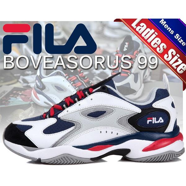 FILA（フィラ） ボビアソラス 99 FILA BOVEASORUS 99 white/navy-red