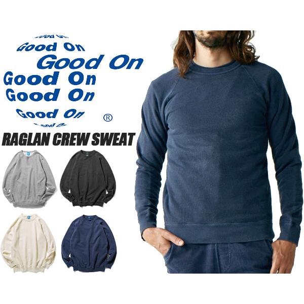 GOOD ON（グッドオン） グッド オン ラグラン クルー スウェット Good