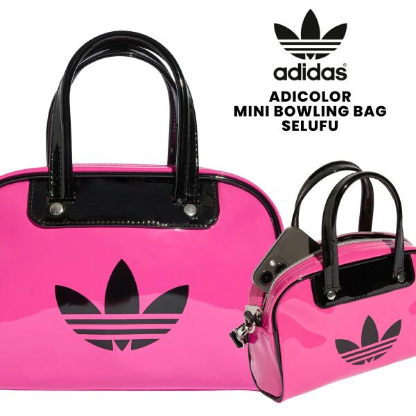 ミニボーリングバッグ アディダス adidas ショルダーバッグ バッグ アディカラー ミニボウリング