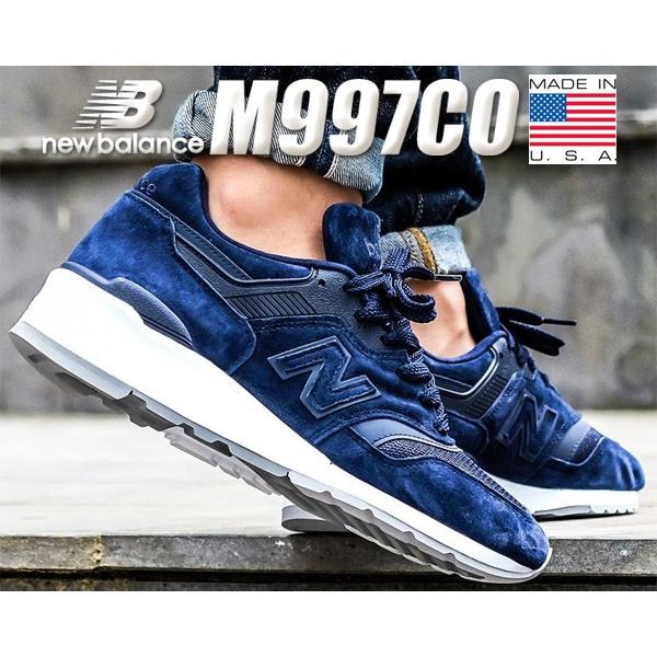 ニューバランス 997 NEW BALANCE M997CO MADE IN U.S.A. スニーカー Dワイズ スウェード ネイビー NB 997  :m997co:LTD Online - 通販 - Yahoo!ショッピング