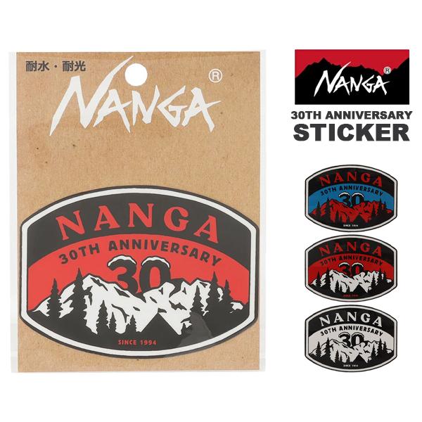 NANGA（ナンガ） 30イヤー アニバーサリー ステッカー NANGA 30TH