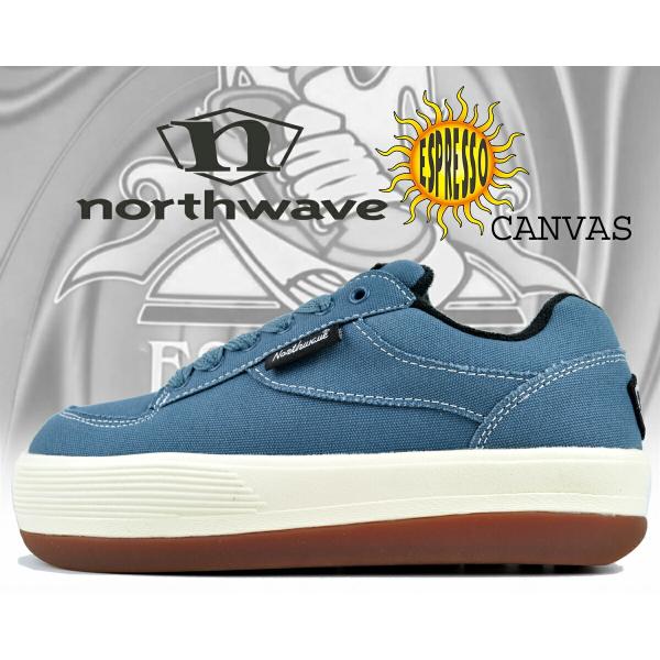 ・NORTH WAVE｜Espresso Canvas/ ノース ウェーブ/エスプレッソ キャンバス/ライトブルー # NORTHWAVE（ノースウェーブ） エスプレッソ キャンバス ライトブルー