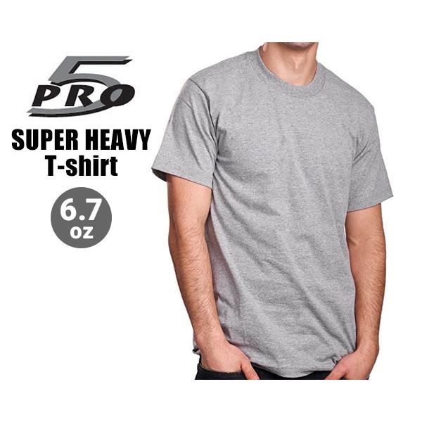 プロファイブ 6.7オンス 半袖 Tシャツ PRO5 SUPER HEAVY S/S TEE 6.7oz  