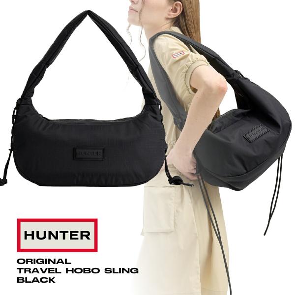 HUNTER（ハンター） オリジナル トラベル ホーボー シリング ブラック