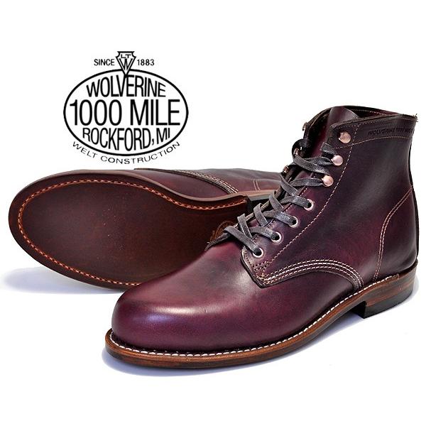 ウルヴァリン 1000マイル ブーツ WOLVERINE 1000MILE BOOTS CORDOVAN