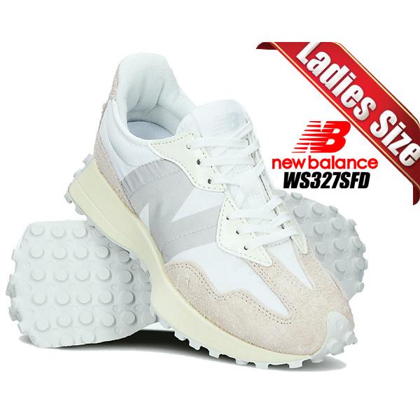 ニューバランス ウィメンズ 327 NEW BALANCE WS327SFD MUNSELL WHITE width B スニーカー ホワイト グレー