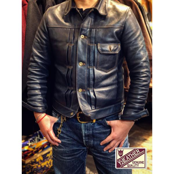 ◆レザージャケット/インディゴ/Type 506【Ｍ】 ◇レザージャケット/インディゴ/Type 506【M】
