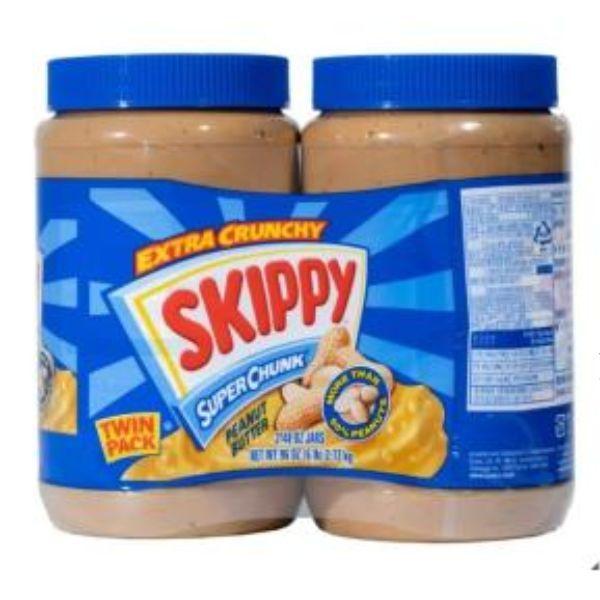 SKIPPY スキッピー ピーナッツバター スーパーチャンク 2.72kg(1.36kg×2) ピーナッツ コストコ 食品