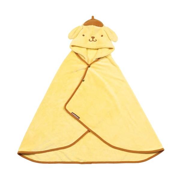 サンリオポムポムプリン/ポンチョ/BPO1-A・Color:ポムポムプリンSize:ポンチョStyle:サンリオ・パッケージ個数:1・サイズ:縦108×横92cm・素材・材質:本体=ポリエステル80%・ナイロン20%・原産国：中国