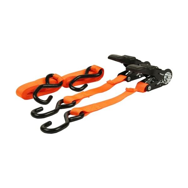 イーバリュー(E-Value) ラチェット式ベルト荷締機 ショートタイプ ERT-25SSR 2pcs 2.3m