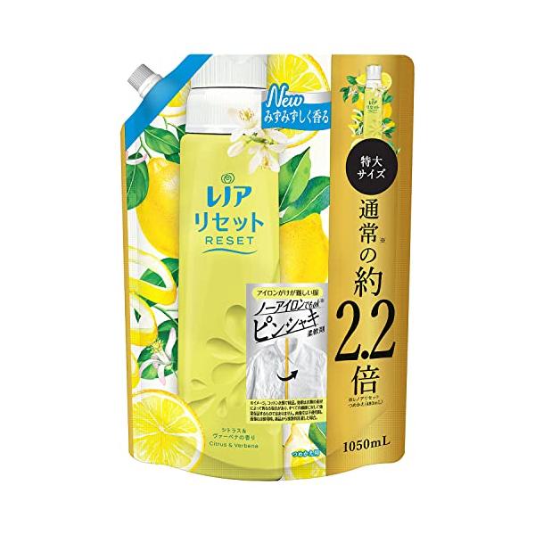 他サイト： レノア リセット シトラス&amp;ヴァーベナ 詰め替え 特大 1050mlの商品画像