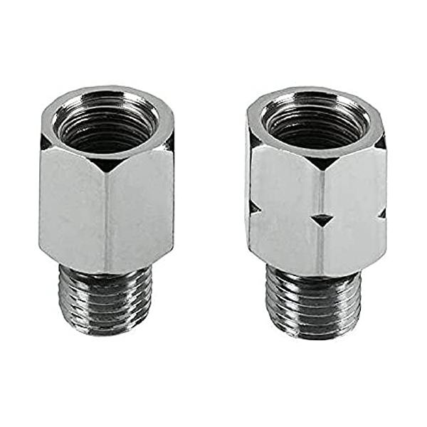他サイト： バイクパーツセンター(Bike Parts Center) メッキミラー10mm逆ネジアダプター(ヤマハ用)L/R 6025の商品画像