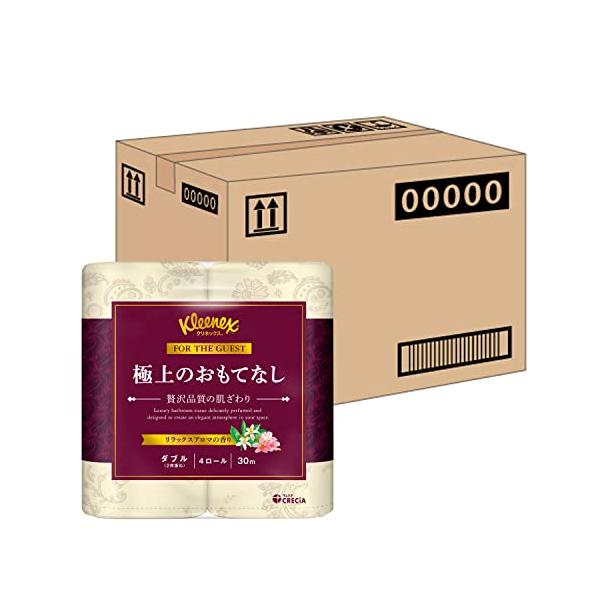 他サイト： トイレット ダブル 30m 40ロール クリネックス 極上のおもてなし (ケース品)の商品画像