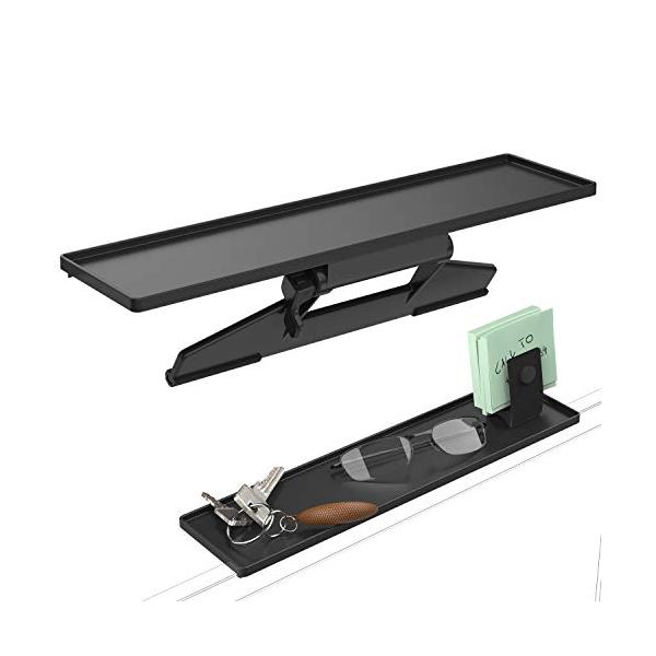 ロボロビン ディスプレイボード モニター 上 小物置き 耐荷重2kg 取付簡単 滑り止めシート付 テレビ上ラック 小物収納 棚 テレビボード 幅